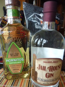 Hornitos Tequila and Trader Joe's Jail House Gin