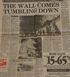 Life as a Miracle: the Berlin Wall