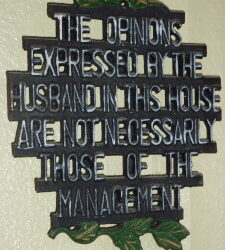 The Opinions of the Husband