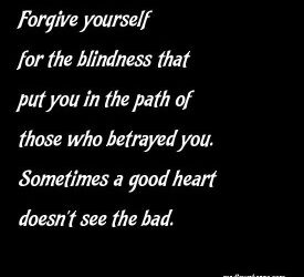 The Final Forgiveness: Self